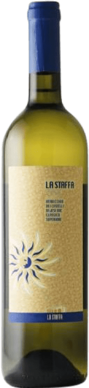 12,95 € Envío gratis | Vino blanco La Staffa Classico Superiore D.O.C. Verdicchio dei Castelli di Jesi Marche Italia Verdicchio Botella 75 cl