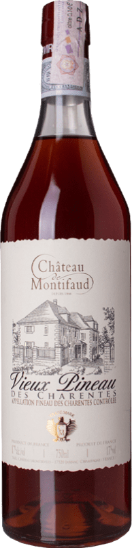 119,95 € Spedizione Gratuita | Vino fortificato Château Montifaud Vieux Pineau des Charentes Rouge Francia San Colombano Bottiglia 75 cl