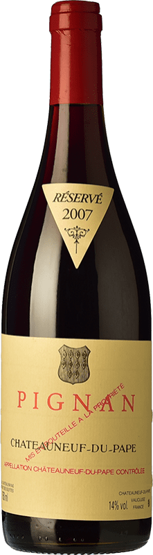 242,95 € Бесплатная доставка | Красное вино Château Rayas Château Pignan старения A.O.C. Châteauneuf-du-Pape Рона Франция Grenache бутылка 75 cl