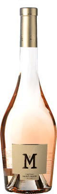 17,95 € 免费送货 | 玫瑰酒 Château Saint Maur Saint M Rosé 年轻的 A.O.C. Côtes de Provence 普罗旺斯 法国 Syrah, Grenache, Mourvèdre, Cinsault, Rolle, Tibouren 瓶子 75 cl