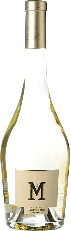 17,95 € Spedizione Gratuita | Vino bianco Château Saint Maur Saint M Blanc A.O.C. Côtes de Provence Provenza Francia Rolle Bottiglia 75 cl