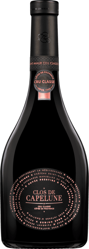 45,95 € 送料無料 | ロゼワイン Château Saint Maur Clos de Capelune Rosé — ロゼ 若い A.O.C. Côtes de Provence プロヴァンス フランス Syrah — シラー, Garnacha — グルナッシュ, Cinsault — サンソー 75 cl
