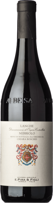 46,95 € Free Shipping | Red wine Boschis D.O.C. Langhe Piemonte Italy Nebbiolo Bottle 75 cl