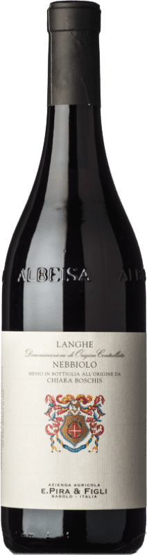 46,95 € Spedizione Gratuita | Vino rosso Boschis D.O.C. Langhe Piemonte Italia Nebbiolo Bottiglia 75 cl