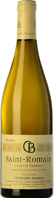 38,95 € Envoi gratuit | Vin Blanc Christophe Buisson Saint Romain Crianza A.O.C. Côte de Beaune Bourgogne France Chardonnay Bouteille 75 cl