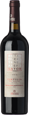 22,95 € Free Shipping | Red wine Cianfagna Sator D.O.C. Molise Molise Italy Tintilla Bottle 75 cl