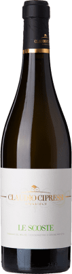17,95 € Бесплатная доставка | Белое вино Claudio Cipressi Le Scoste D.O.C. Molise Молизе Италия Trebbiano бутылка 75 cl