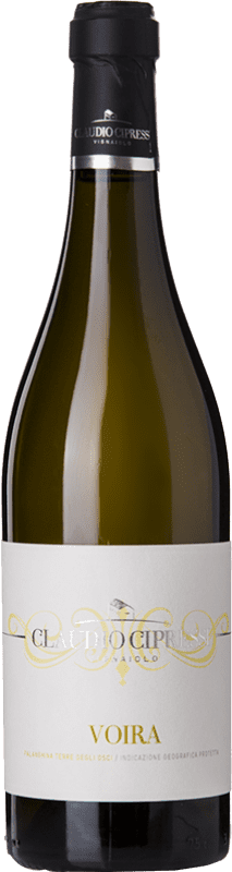16,95 € Kostenloser Versand | Weißwein Claudio Cipressi Voira I.G. Terre degli Osci Molise Italien Falanghina Flasche 75 cl