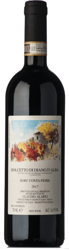 13,95 € Free Shipping | Red wine Claudio Alario Sorì Costa Fiore D.O.C. Dolcetto di Diano d'Alba - Diano d'Alba Carema Piemonte Italy Dolcetto Bottle 75 cl