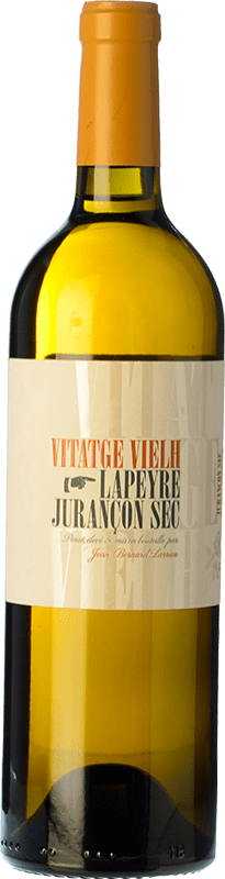 19,95 € 免费送货 | 白葡萄酒 Clos Lapeyre Sec Vitatge Vielh Crianza — 陈酿 A.O.C. Jurançon 比利牛斯 法国 Petit Manseng, Gros Manseng, Petit Corbu Eco — 生态 有机 天然 75 cl