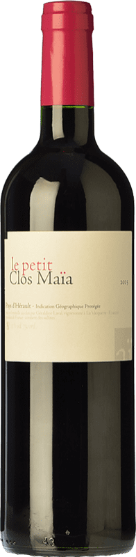 16,95 € 免费送货 | 红酒 Clos Maïa Le Petit Clos 年轻的 I.G.P. Vin de Pays de l'Hérault 朗格多克 法国 Syrah, Grenache, Carignan 瓶子 75 cl