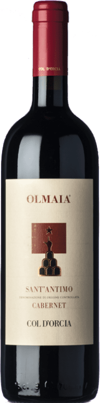 53,95 € Spedizione Gratuita | Vino rosso Col d'Orcia Olmaia D.O.C. Sant'Antimo Toscana Italia Cabernet Sauvignon Bottiglia 75 cl
