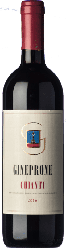 11,95 € Spedizione Gratuita | Vino rosso Col d'Orcia Gineprone D.O.C.G. Chianti Toscana Italia Sangiovese Bottiglia 75 cl
