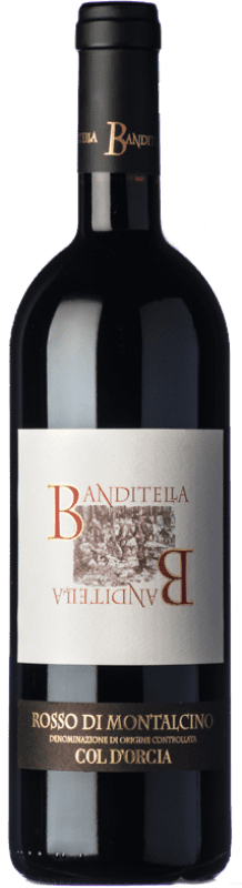 34,95 € Бесплатная доставка | Красное вино Col d'Orcia Banditella D.O.C. Rosso di Montalcino Тоскана Италия Sangiovese — Санджовезе Eco — Эко Био Органический 75 cl