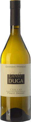 22,95 € Envio grátis | Vinho branco Colle Duga D.O.C. Collio Goriziano-Collio Friuli-Venezia Giulia Itália Pinot Cinza Garrafa 75 cl