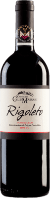 18,95 € Kostenloser Versand | Rotwein ColleMassari Rigoleto D.O.C. Montecucco Toskana Italien Sangiovese, Montepulciano, Ciliegiolo Flasche 75 cl