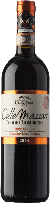 38,95 € Spedizione Gratuita | Vino rosso ColleMassari Poggio Lombrone Riserva D.O.C. Montecucco Sangiovese Toscana Italia Sangiovese Bottiglia 75 cl