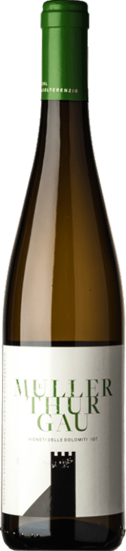 11,95 € Free Shipping | White wine Colterenzio I.G.T. Vigneti delle Dolomiti Trentino-Alto Adige Italy Müller-Thurgau Bottle 75 cl