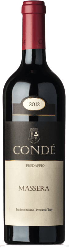 137,95 € Free Shipping | Red wine Condé Massera I.G.T. Forlì Emilia-Romagna Italy Merlot Bottle 75 cl
