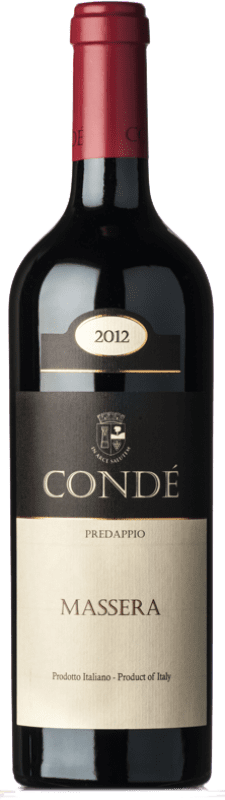 143,95 € Kostenloser Versand | Rotwein Condé Massera I.G.T. Forlì Emilia-Romagna Italien Merlot 75 cl