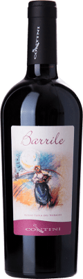 39,95 € Envio grátis | Vinho tinto Contini Barrile I.G.T. Isola dei Nuraghi Sardenha Itália Garrafa 75 cl