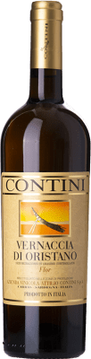 27,95 € Kostenloser Versand | Weißwein Contini D.O.C. Vernaccia di Oristano Sardegna Italien Vernaccia 75 cl