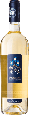 13,95 € Kostenloser Versand | Weißwein Contini Pariglia D.O.C. Vermentino di Sardegna Sardegna Italien Vermentino 75 cl