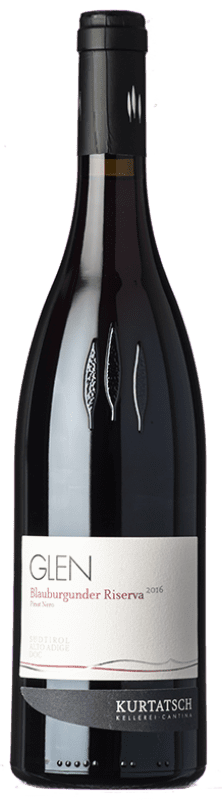 29,95 € Бесплатная доставка | Красное вино Cortaccia Glen Резерва D.O.C. Alto Adige Трентино-Альто-Адидже Италия Pinot Noir — Пино Нуар Бутылка 75 cl
