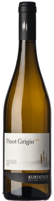 14,95 € Envío gratis | Vino Blanco Cortaccia D.O.C. Alto Adige Trentino-Alto Adige Italia Pinot Gris 75 cl