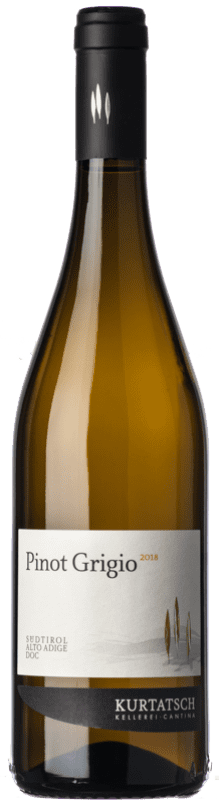 14,95 € Kostenloser Versand | Weißwein Cortaccia D.O.C. Alto Adige Trentino-Südtirol Italien Grauburgunder Flasche 75 cl