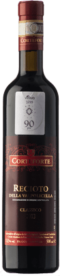 32,95 € 免费送货 | 甜酒 Corteforte D.O.C.G. Recioto della Valpolicella 威尼托 意大利 Corvina, Rondinella, Corvinone, Molinara, Oseleta 瓶子 Medium 50 cl