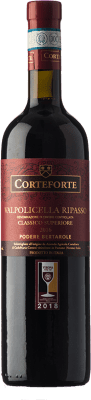 19,95 € 免费送货 | 红酒 Corteforte Podere Bertarole D.O.C. Valpolicella Ripasso 威尼托 意大利 Corvina, Rondinella, Corvinone, Molinara 瓶子 75 cl