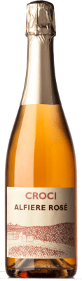 19,95 € 免费送货 | 桃红起泡酒 Croci Alfiere Zéro Dosage — Brut Nature — 零加糖 经典, Rosé — 桃红葡萄酒 I.G.T. Emilia Romagna 艾米利亚 - 罗马涅 意大利 Malvasia — 玛尔瓦西亚, Bonarda — 博纳尔达, Barbera — 巴贝拉 75 cl