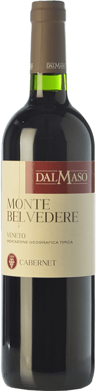 12,95 € Envío gratis | Vino tinto Dal Maso Montebelvedere I.G.T. Veneto Veneto Italia Cabernet Sauvignon Botella 75 cl