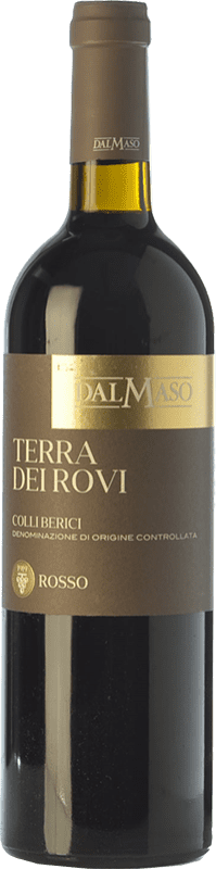 29,95 € Envío gratis | Vino tinto Dal Maso Terra dei Rovi D.O.C. Colli Berici Veneto Italia Merlot, Cabernet Sauvignon Botella 75 cl