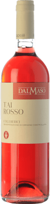 10,95 € Free Shipping | Red wine Dal Maso Tai Rosso D.O.C. Colli Berici Veneto Italy Bottle 75 cl