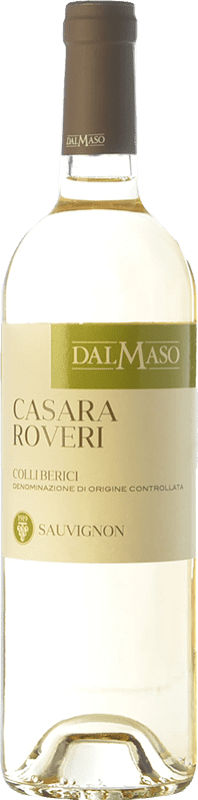 12,95 € Spedizione Gratuita | Vino bianco Dal Maso Casara Roveri D.O.C. Colli Berici Veneto Italia Sauvignon Bottiglia 75 cl