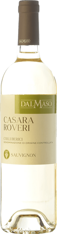12,95 € Envío gratis | Vino Blanco Dal Maso Casara Roveri D.O.C. Colli Berici Veneto Italia Sauvignon 75 cl