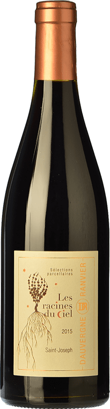 23,95 € Бесплатная доставка | Красное вино Dauvergne et Ranvier Les Racines du Ciel Дуб A.O.C. Saint-Joseph Рона Франция Syrah бутылка 75 cl