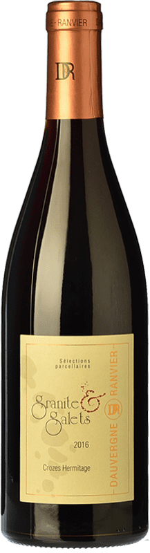 25,95 € 免费送货 | 红酒 Dauvergne et Ranvier Granite et Galets 年轻的 A.O.C. Crozes-Hermitage 罗纳 法国 Syrah 瓶子 75 cl