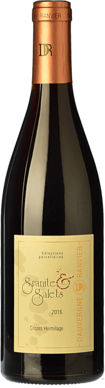 26,95 € Kostenloser Versand | Rotwein Dauvergne et Ranvier Granite et Galets Jung A.O.C. Crozes-Hermitage Rhône Frankreich Syrah 75 cl