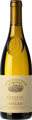 108,95 € Envio grátis | Vinho branco Delas Frères Clos Boucher Crianza A.O.C. Condrieu Rhône França Viognier Garrafa 75 cl