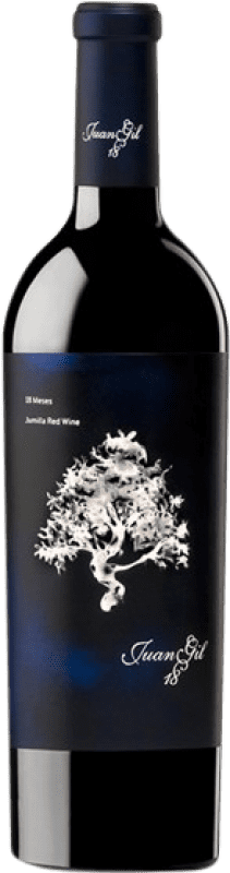 79,95 € Бесплатная доставка | Красное вино Juan Gil Etiqueta Azul D.O. Jumilla Регион Мурсия Испания Syrah — Сира, Cabernet Sauvignon — Каберне Совиньон, Monastrell — Монастрель Бутылка Магнум 1,5 L