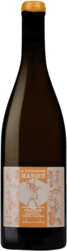 27,95 € 免费送货 | 白酒 De Moor Le Vendangeur Masqué A.O.C. Chablis 勃艮第 法国 Chardonnay 瓶子 75 cl