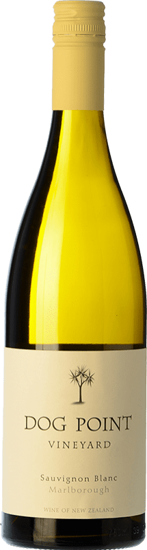 44,95 € Envío gratis | Vino Blanco Dog Point I.G. Marlborough Marlborough Nueva Zelanda Sauvignon Eco — Ecológico 75 cl
