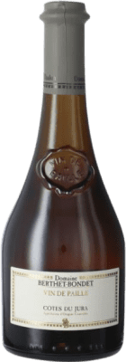 69,95 € Envio grátis | Vinho Doce Berthet-Bondet Vin De Paille Crianza A.O.C. Côtes du Jura Jura França Chardonnay, Savagnin, Poulsard Eco — Biológico Meia Garrafa 37 cl