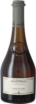 66,95 € Envio grátis | Vinho doce Berthet-Bondet Vin De Paille Crianza A.O.C. Côtes du Jura Jura França Chardonnay, Savagnin, Poulsard Meia Garrafa 37 cl