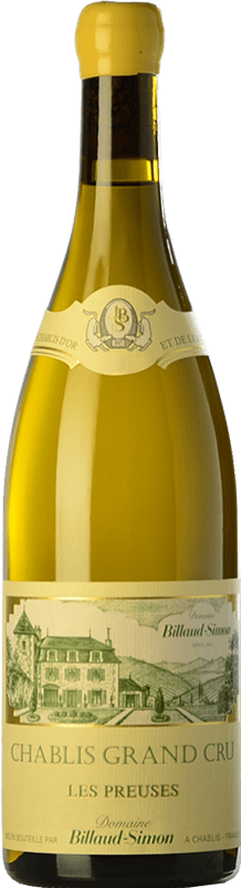 185,95 € 免费送货 | 白酒 Billaud-Simon Les Preuses A.O.C. Chablis Grand Cru 勃艮第 法国 Chardonnay 瓶子 75 cl