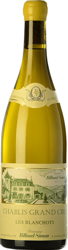 106,95 € Бесплатная доставка | Белое вино Billaud-Simon Les Blanchots A.O.C. Chablis Grand Cru Бургундия Франция Chardonnay бутылка 75 cl