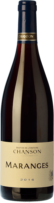 33,95 € Kostenloser Versand | Rotwein Chanson Alterung A.O.C. Maranges Burgund Frankreich Pinot Schwarz Flasche 75 cl
